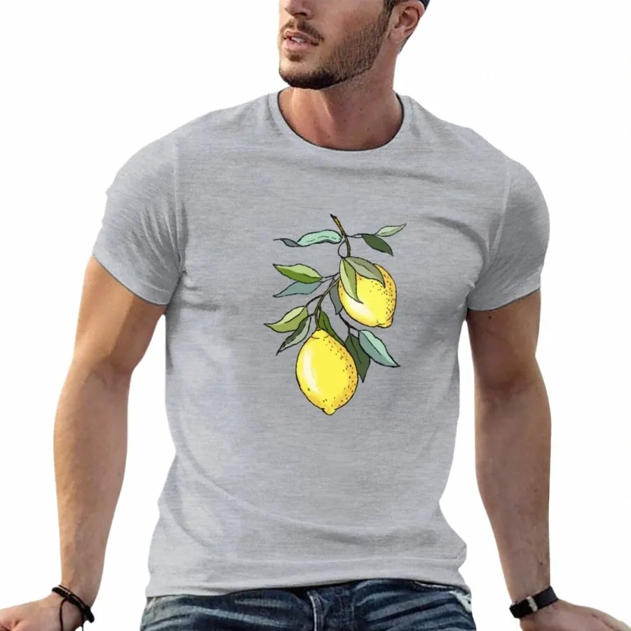 Lem Branch Tree Art T-Shirt Kore Fi Sade Hippi Giysileri Erkek Egzersiz Gömlekleri 57ua#
