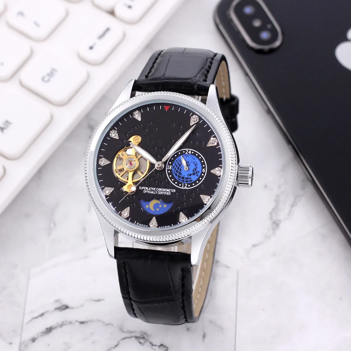 2024 orologio da uomo di design AAA orologi da uomo movimento meccanico automatico impermeabile orologi da polso di design cinturino in acciaio inossidabile orologio di lusso Montre #2121