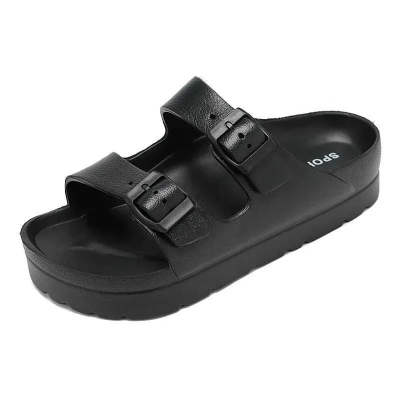 Hausschuhe Crestar Fashion Plateau Sandalen Damen EVA Unterwäsche Rack mit Fußgewölbestütze Verstellbare Schnalle Slide Femle Outdoor Beach H24032853DE