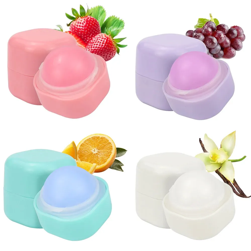 4 flavors Lip balm private label wholesale custom lip balm OEM 240321