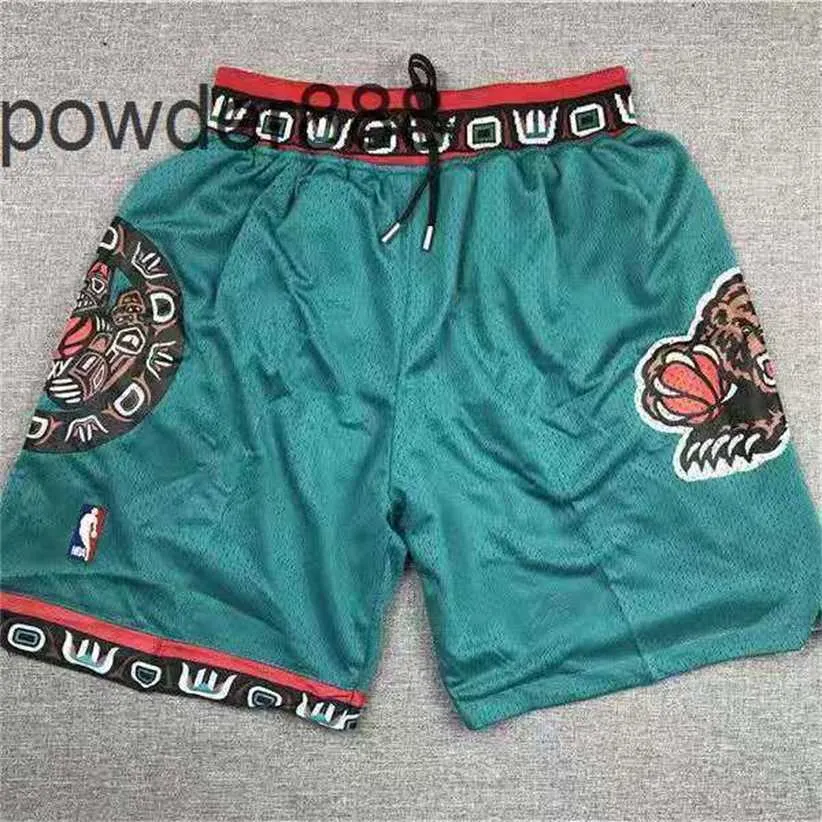 Grizzly JD High Street Retro Spodnie Basketball Spods Justdon Shorts Green Morant US 5/4 Large