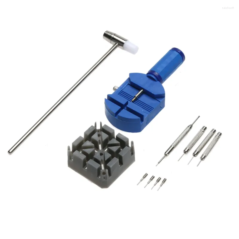 Watch Repair Kits 11pcs Tool And Kit Adjustment Strap Chain Pin Remover With Replacement Pins