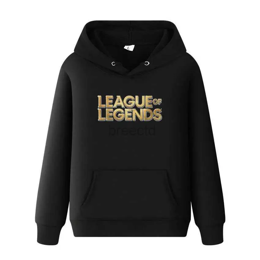 Мужские толстовки с капюшоном League of Legends Мужские и женские свитера с капюшоном High Street Уличный свитер в стиле хип-хоп Топ с капюшоном S-3XL Размер 24328