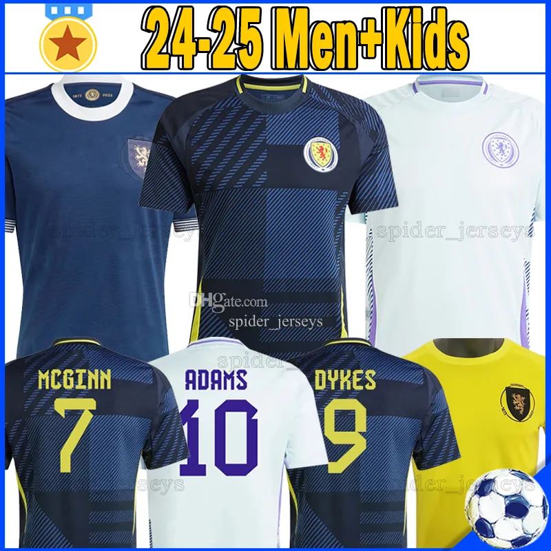 Xxxl 4xl Scotland 24 25 koszulki piłkarskie 150. rocznica 2023 2024 2025 Robertson McTominay McGinn Dykes Adams Football Shirts KITE