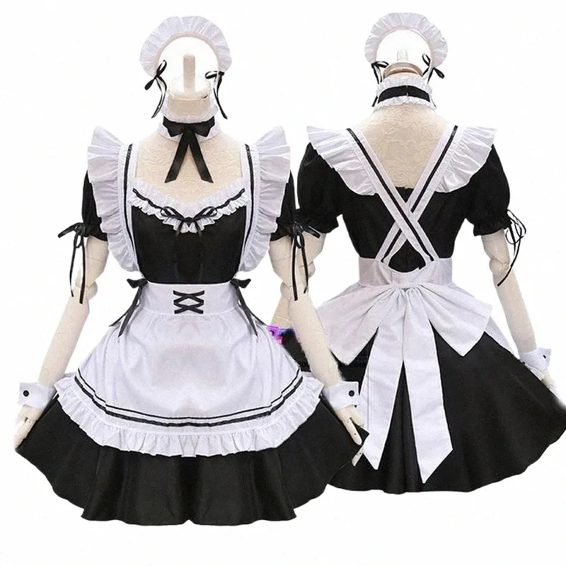 1set czarny biały uroczy urocze kostiumy dziewczyny Dziewczyny Kobiety cudowne cosplay cosplay cosplay animati show japoński strój dr.