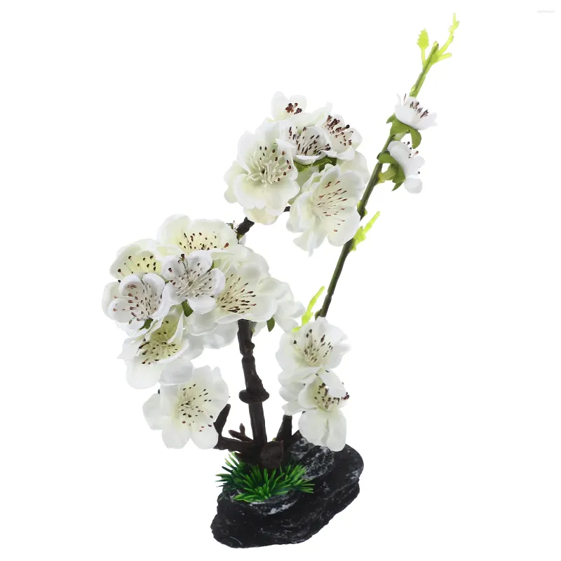 Ensemble de vaisselle Sushi Décoration Fleurs Plant Ornements Plantes Plantes El fournitures Overnications décoratives Disc décorations artificielles