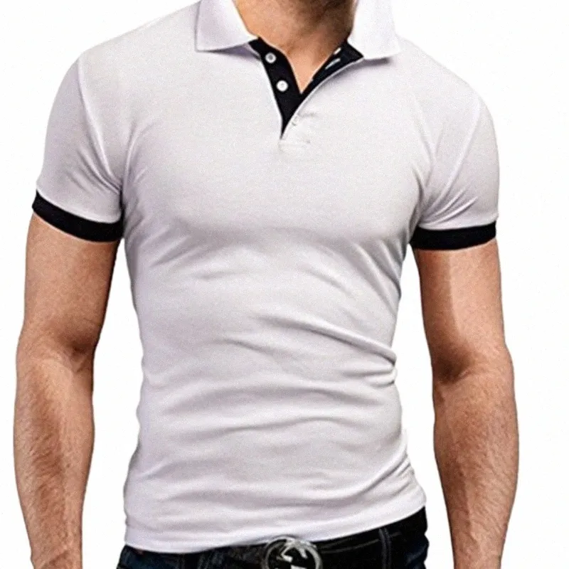 Мужские лоскутные тонкие футболки с короткими рукавами, повседневные мужские дышащие летние футболки, топы BSD-ZT115 m8Sd #
