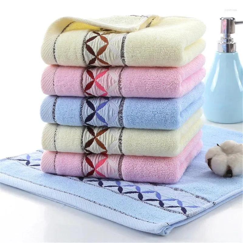 Towel 16 Colors Cotton Hand Towels Soft Absorbent Terry El Spa Travel 76 34cm