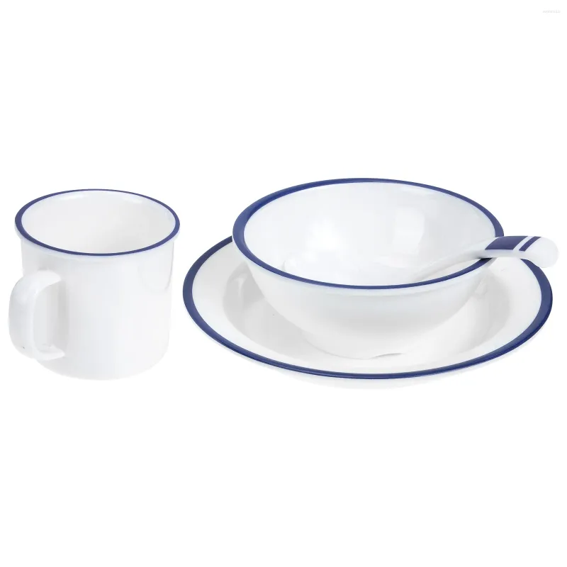 Dinnerware Sets Melamine Chinese Tableware Salad Bowl Plates And Bowls Unbreakable Serving Container Restaurant Fruit