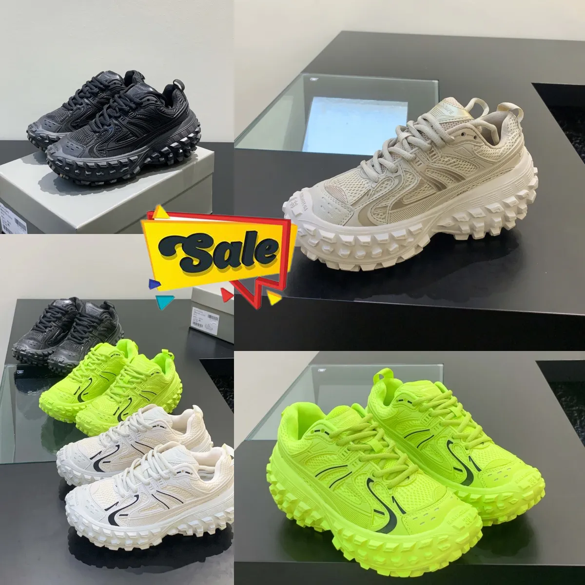 Conforto formadores sapatos sola de pneu primavera e verão sola grossa aumentar lazer esportes sapatos femininos tanque papai sapatos gai 35-40