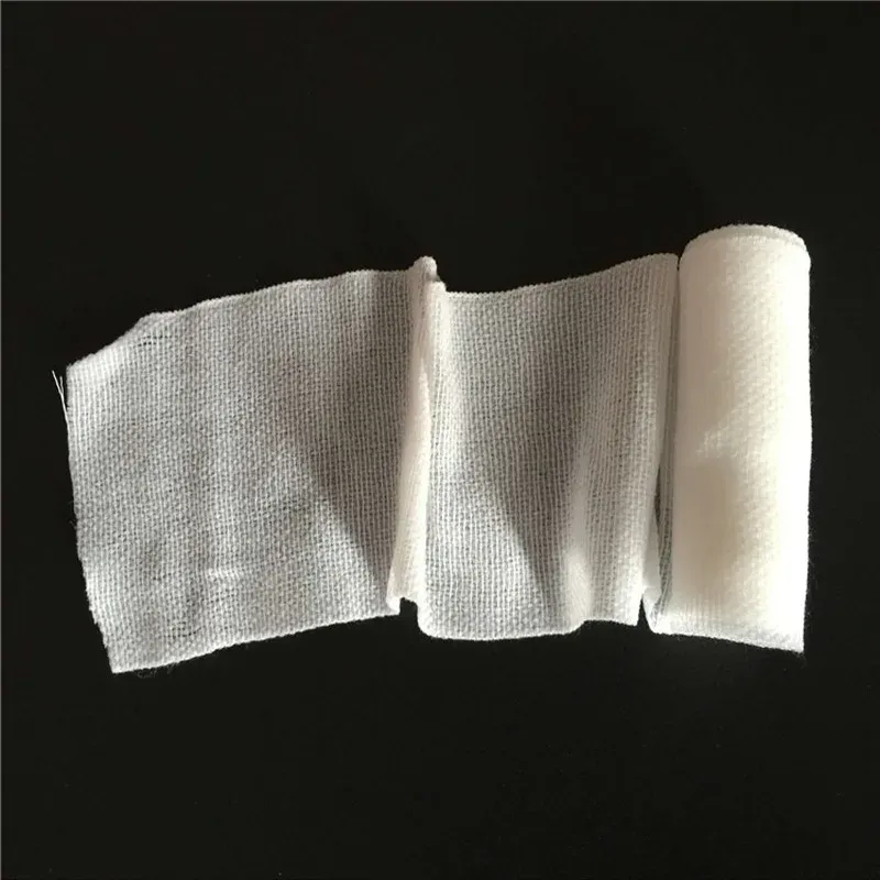2024 Emergency Supplies PBT Elastic Bandage Medical Food and Pet Bandage for Splint Fractures First Aid Nonwoven Bandage