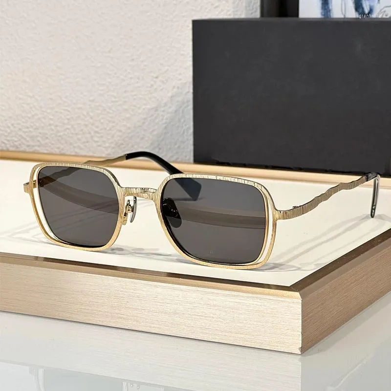 Sunglasses German Designer Brand Handmade Craft Men Women Luxury Fashion Vintage Eyeglasses Driving Traveing Uv400