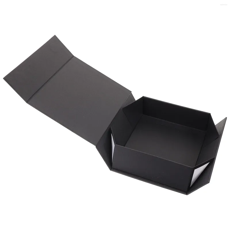 Gift Wrap Rectangular Box Collapsible Cardboard With Magnetic Closure Lid Wedding Birthday Party Packaging Boxes