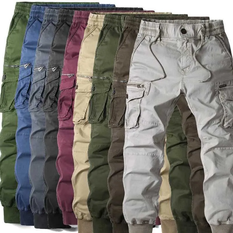 Pantalones de hombre Pantalones comerciales pantalones tácticos para hombre mens washcases pantalones de viga para hombre ropa de calle para hombre artículos casuales para hombre pantalones J240328