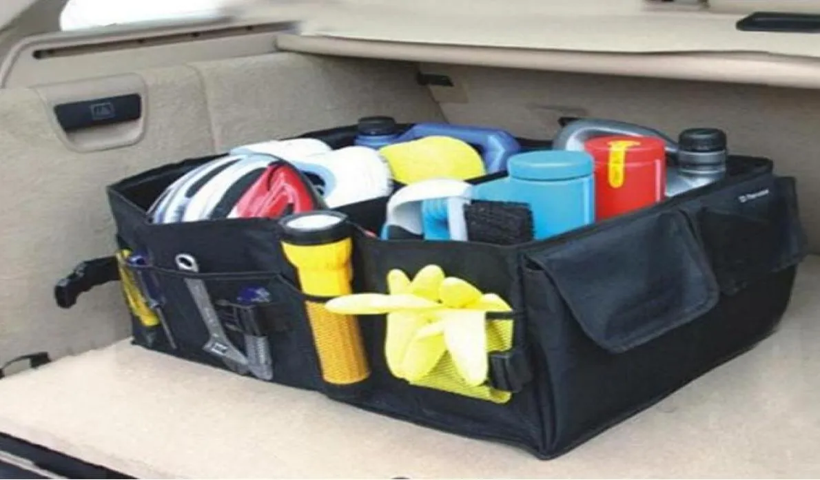 Storage Box Bag Rack Car Seat Organizer Catcher Space Store Stowing Tidying universal for trunk oxford cloth7693891