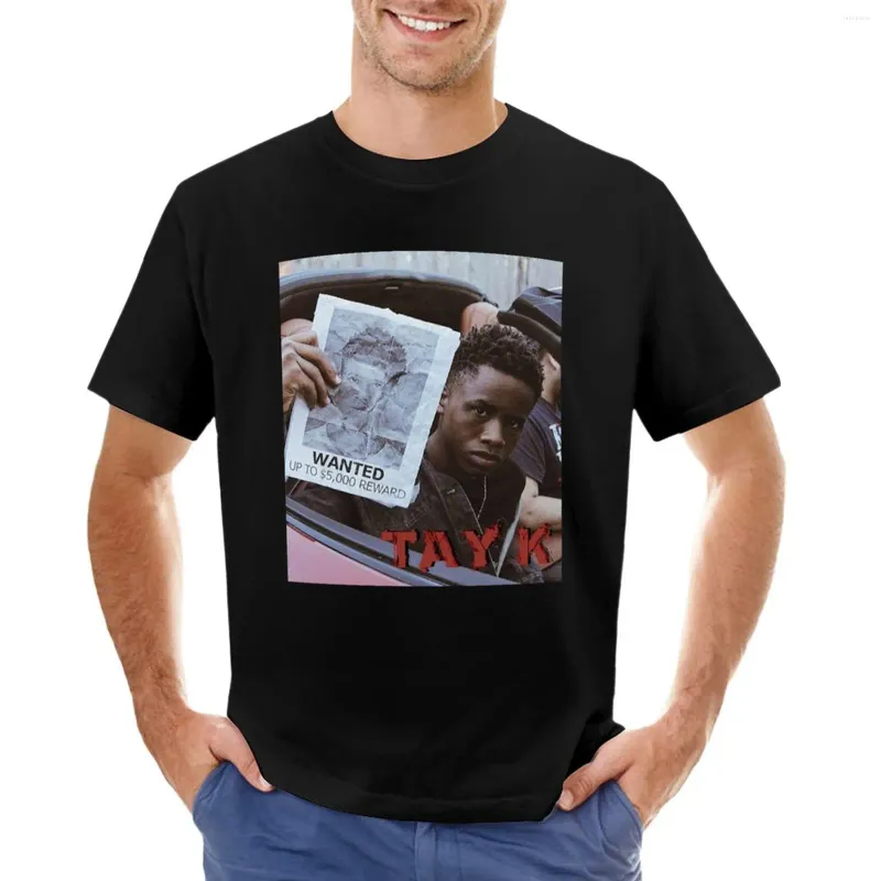 Débardeurs pour hommes Tay K Wanted T-shirt Plus Taille Chemise d'entraînement pour hommes