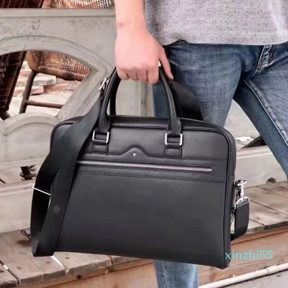 Роскошный дизайнерский мужской портфель из натуральной кожи, деловая сумка для ноутбука, джентльменский футляр со съемным ремешком290z