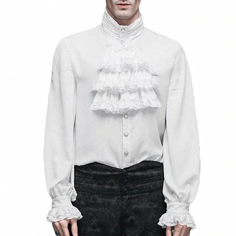 vintage ruffle shirt