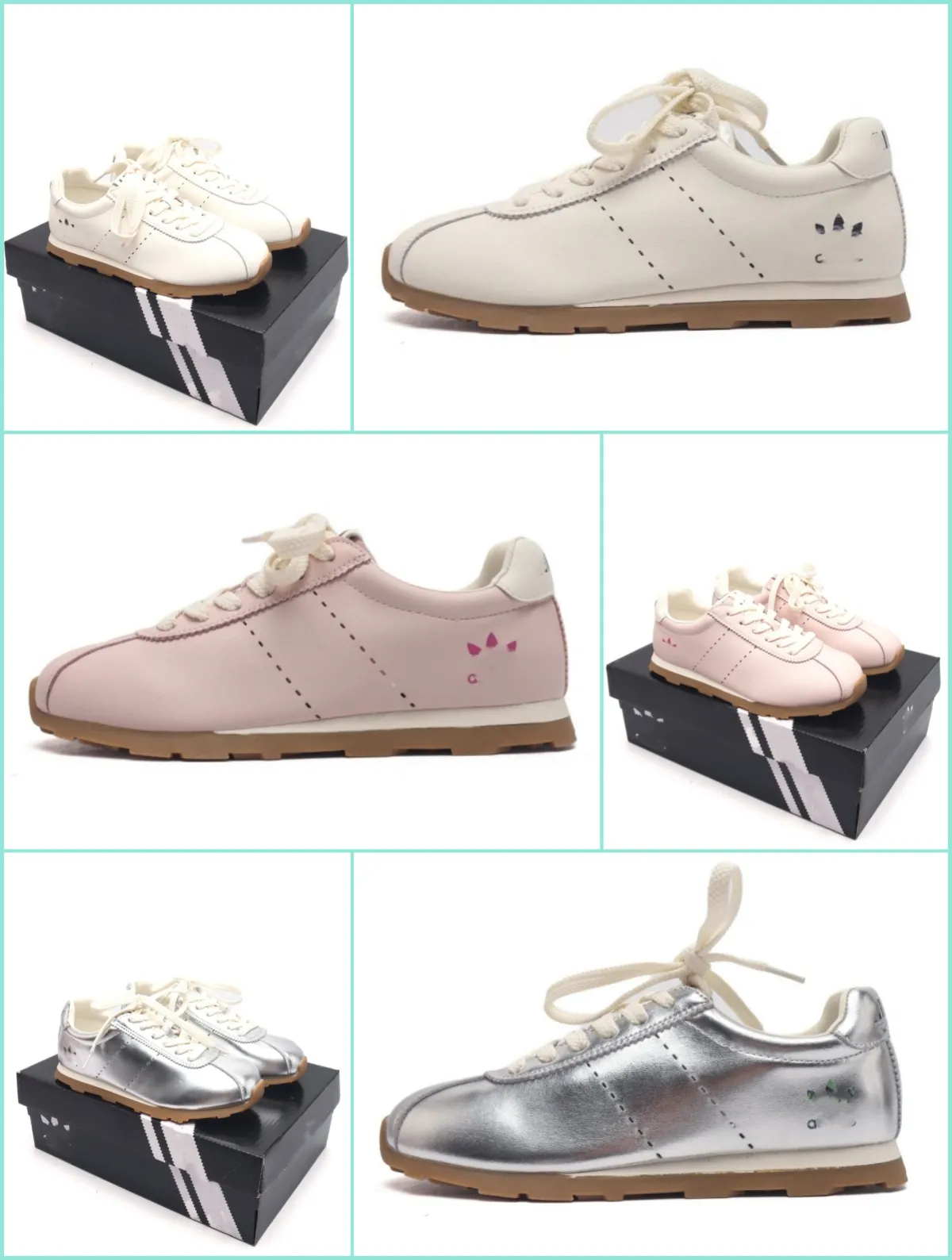 designer schoenen sneakers dames trainer sneaker meisje Topmerk gestreept mode retro leer dames hoge kwaliteit braak Trends gaan met klassieke meisjes sneakers schoenen