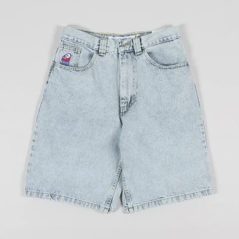2025-25 秋冬新作  ハイブランドの DHgate.com:Polar Denim Embroidery Graphic Blue Dark Boy Big ホビー・楽器・アート