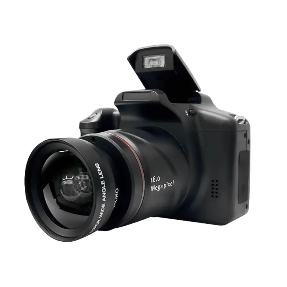 Digitalkamera, batteriebetriebene Digitalkamera mit langem Zoom und 2,4-Zoll-Bildschirm, Weitwinkelobjektiv für Anfänger, Pographer 240327