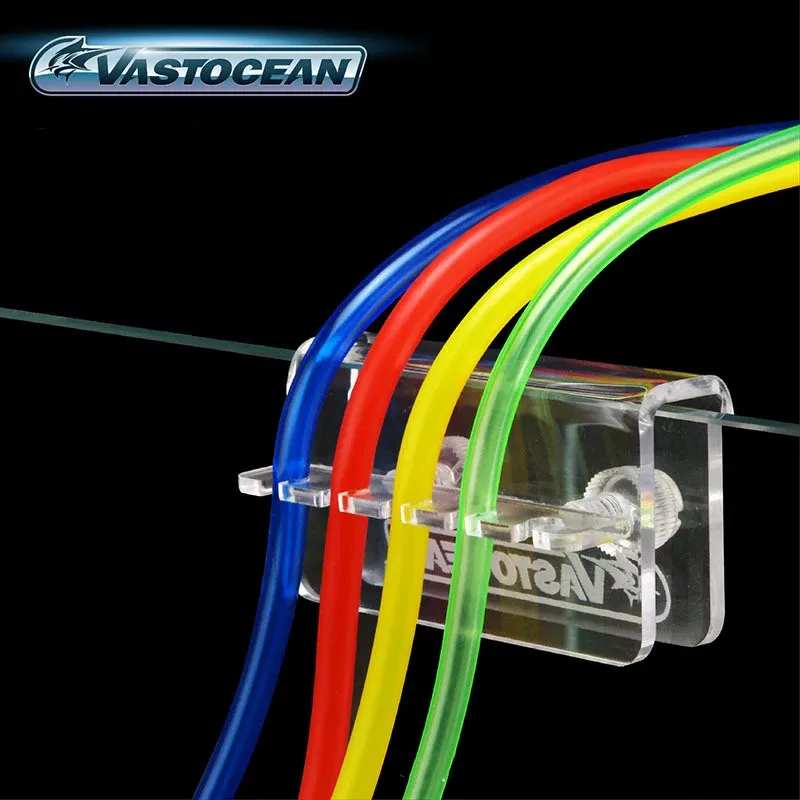 Stands Vastocean Transparent Acrylic Clip Water Pipe Hose Stand Holder Fixed Tube Rack Titration Pump Hose Dosing Pump