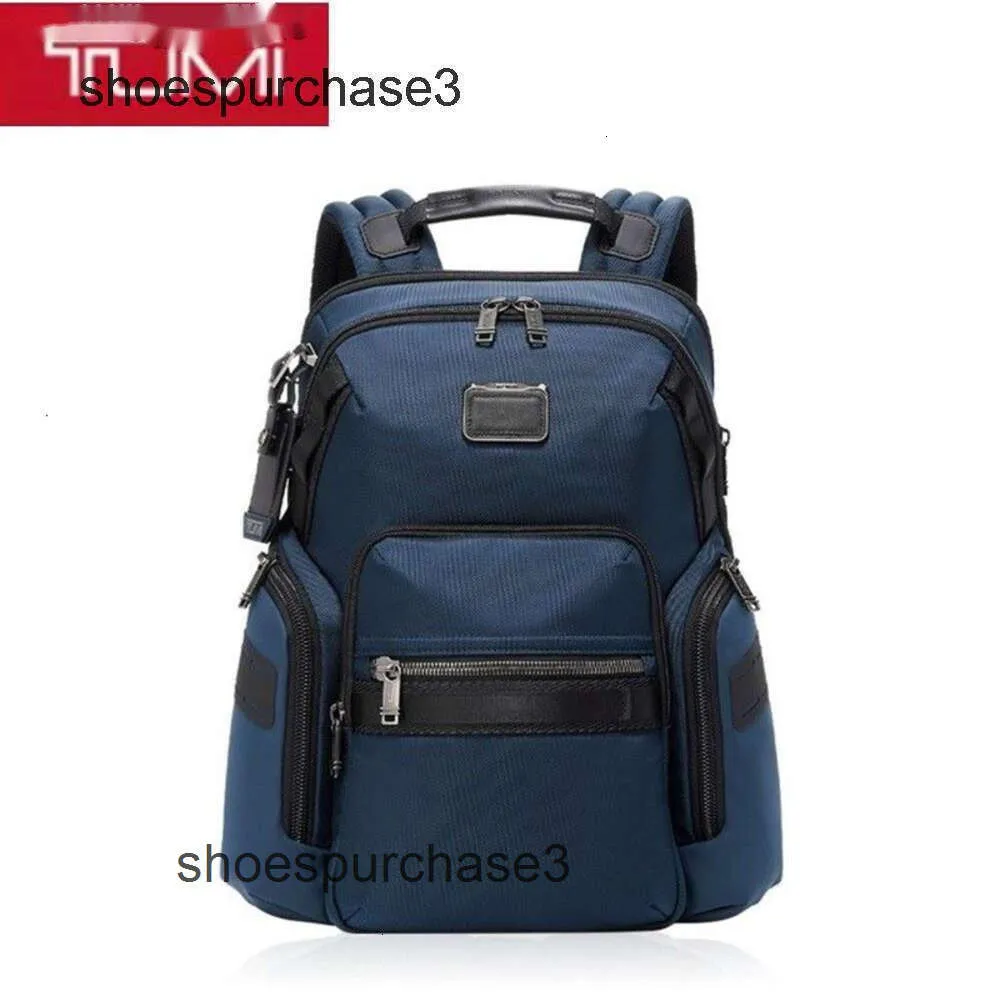 232793d Designer Backpack Tumiis Bag Męs