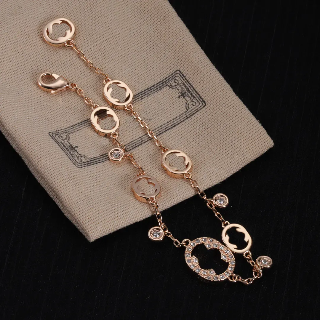 Bracciali a catena da donna Ornamenti per bracciale in argento dorato Bracciali da uomo in oro Gioielli per ragazze Bracciale con ciondoli per donna Bracciale con diamanti amore uomo Bracciale rigido