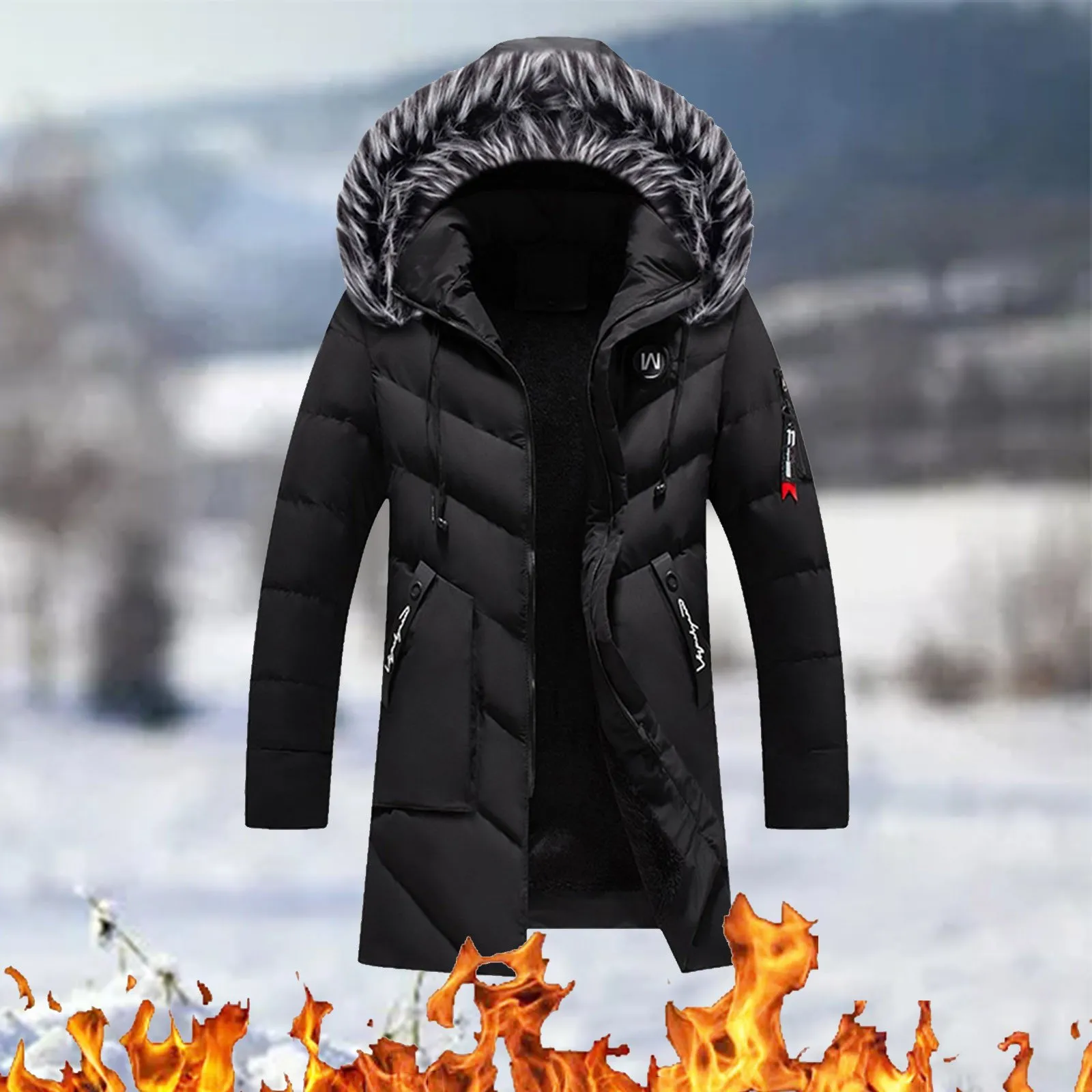 Warm Coats For Men Best Winter Mens Long Insulated Winter Coats