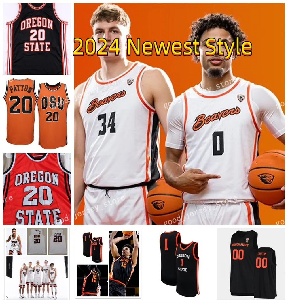 2024 OSU Basketball Jerseys Featuring Dzmitry Ryuny, Michael Rataj