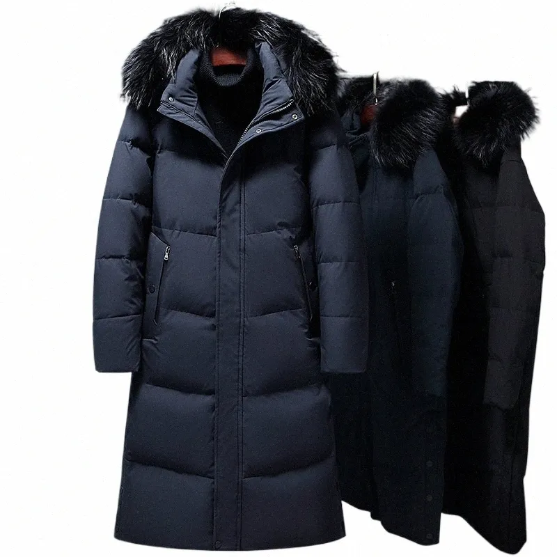 2023 Nouvelle arrivée Veste d'hiver décontractée Hommes de haute qualité Vestes en duvet de canard blanc, hommes épaissir m fi parkas manteau taille M-4XL g0IT #