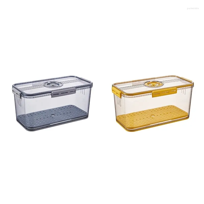 Storage Bottles Bread Box Boxes For Kitchen Counter Airtight Time Recording Container With Lid