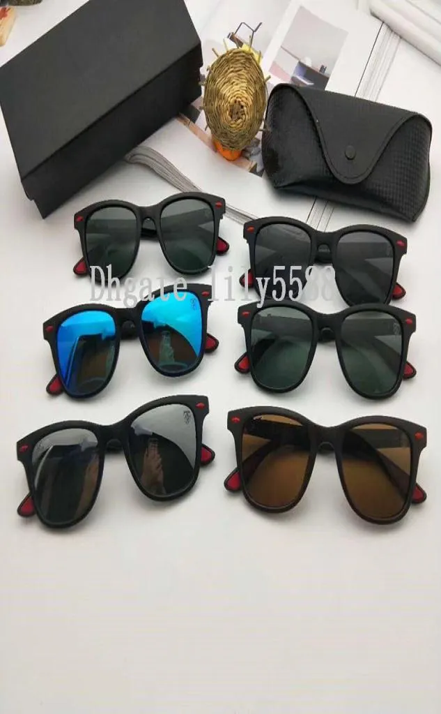 Varumärkesdesigner för kvinnor Fashion Men UV400 Polariserade solglasögon Gafas de Sol 4195 Blaze Sun Glasögon Utmärkt kvalitet med origina2059749