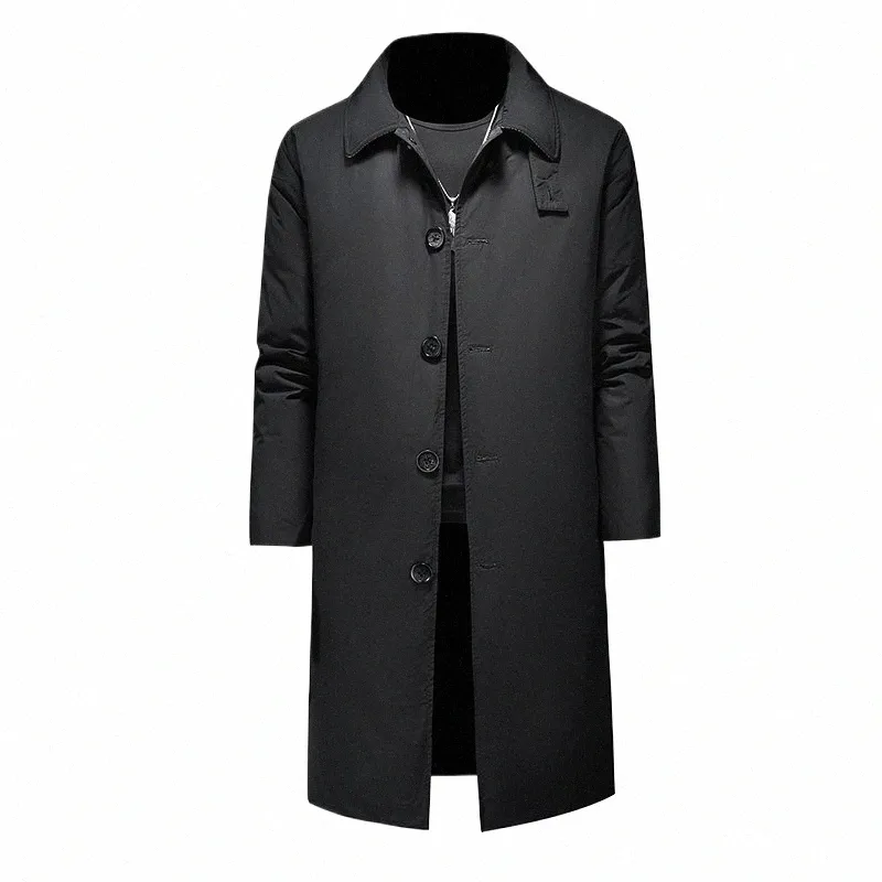 Batmo 2023 Neue Ankunft Winter 90% Weiße Ente Daunenjacken Männer, Winter Trenchcoat LG Mantel 8665 M7bP #