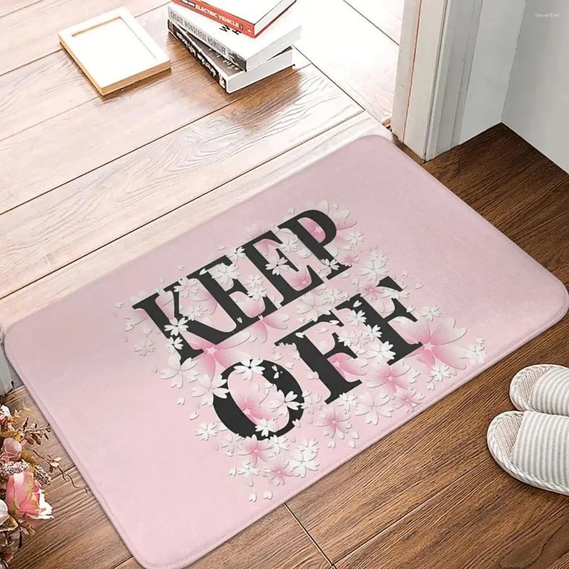 Carpets INSPIRATIONAL QUOTES KEEP NEGATIVITY OFF Bedroom Mat Rug Home Doormat Living Room Carpet Balcony