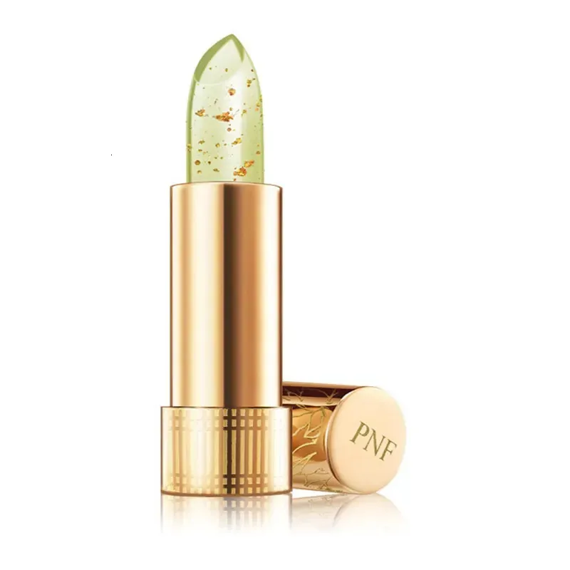 24K Gold Foil Lip Balm fuktgivande Chapstick Hydrating Fade Lip Lines Anti-Dry Chaped Lip Cream Lip Care Lip Mask 240321