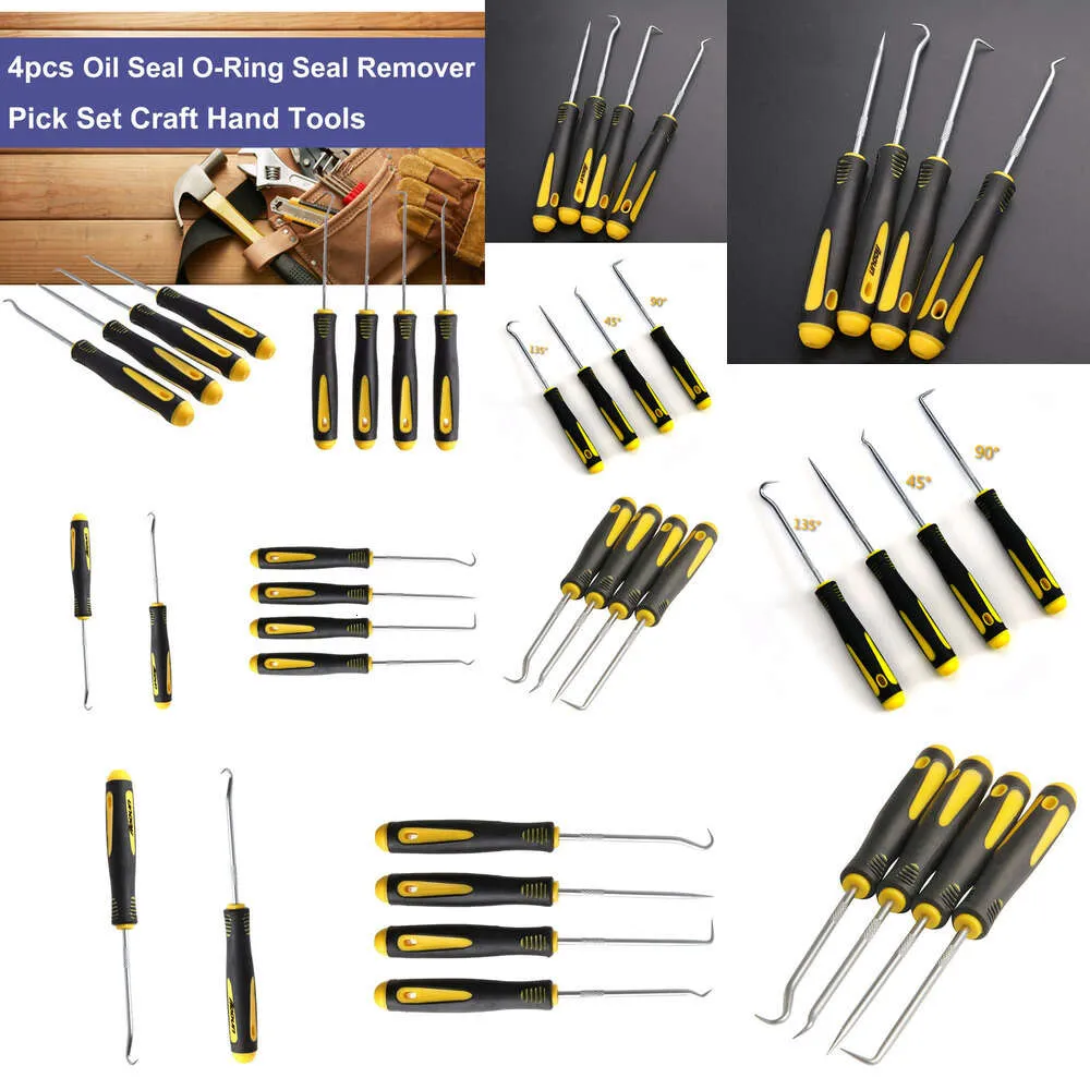 2019 4Pcs/Set Durable Car Hook Oil Seal O-Ring Seal Remover Pick Set Craft Hand Tools Free Shipping