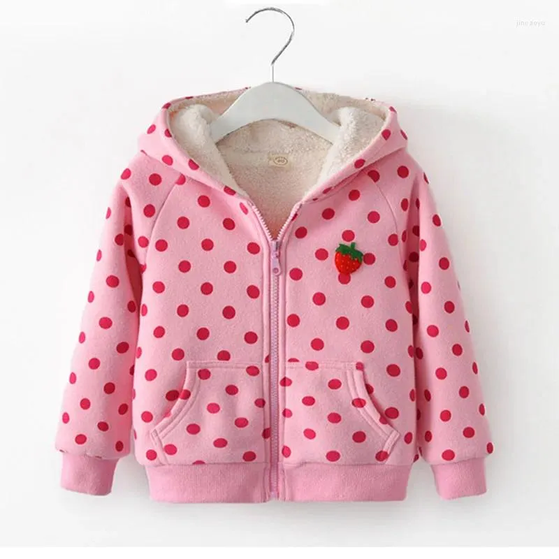 재킷 bibicola 겨울 어린이 재킷 여자 아이트 의상 아동 만화 후드 옷의 옷 따뜻한웨어 아기 패션 코트 의류