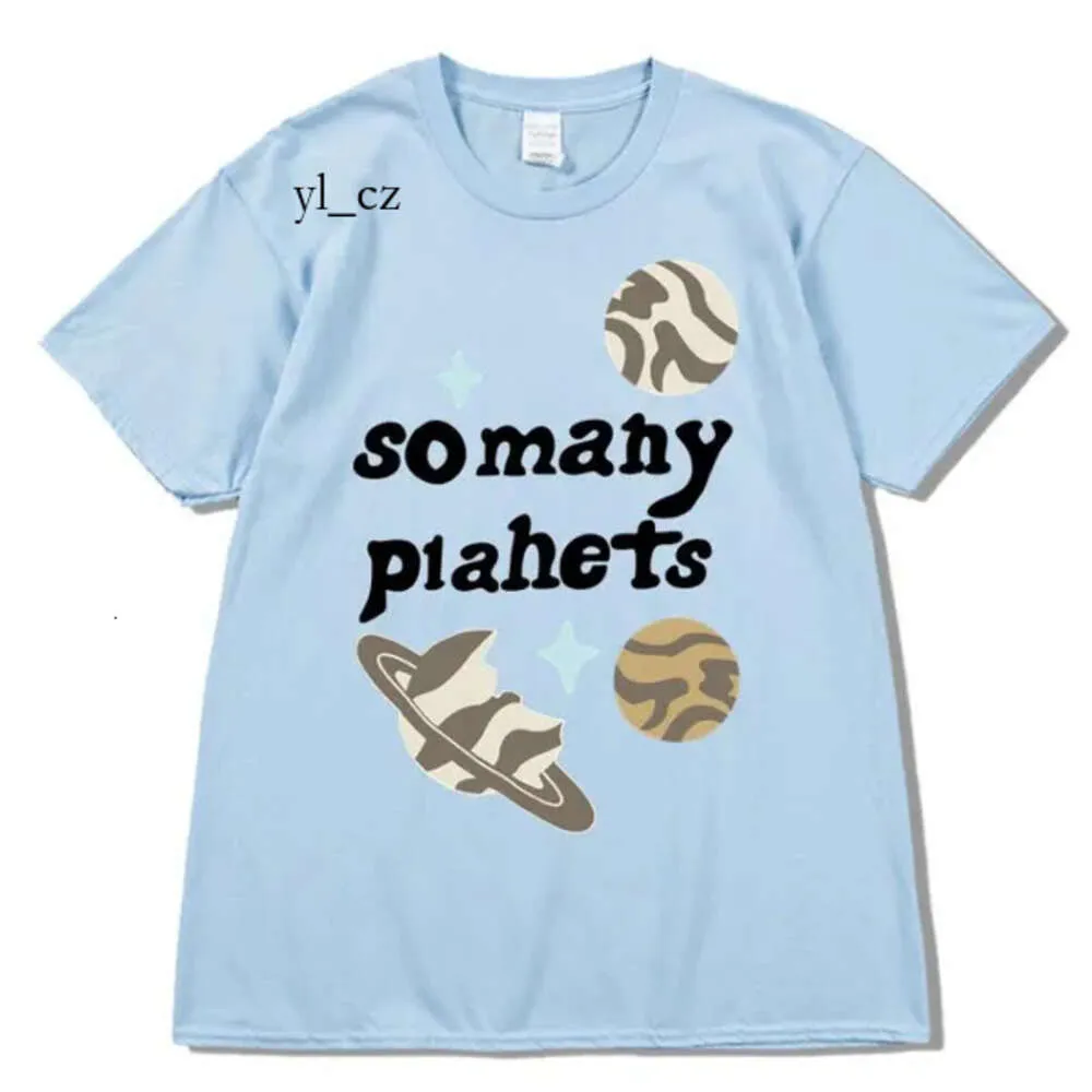 Broken Planet Shirts Herren T-Shirts Break Planet Market So Many Planets T-Shirt Streetwear Harajuku Plus Size Sommer Kurzarm Lose Baumwolloberteile 6007