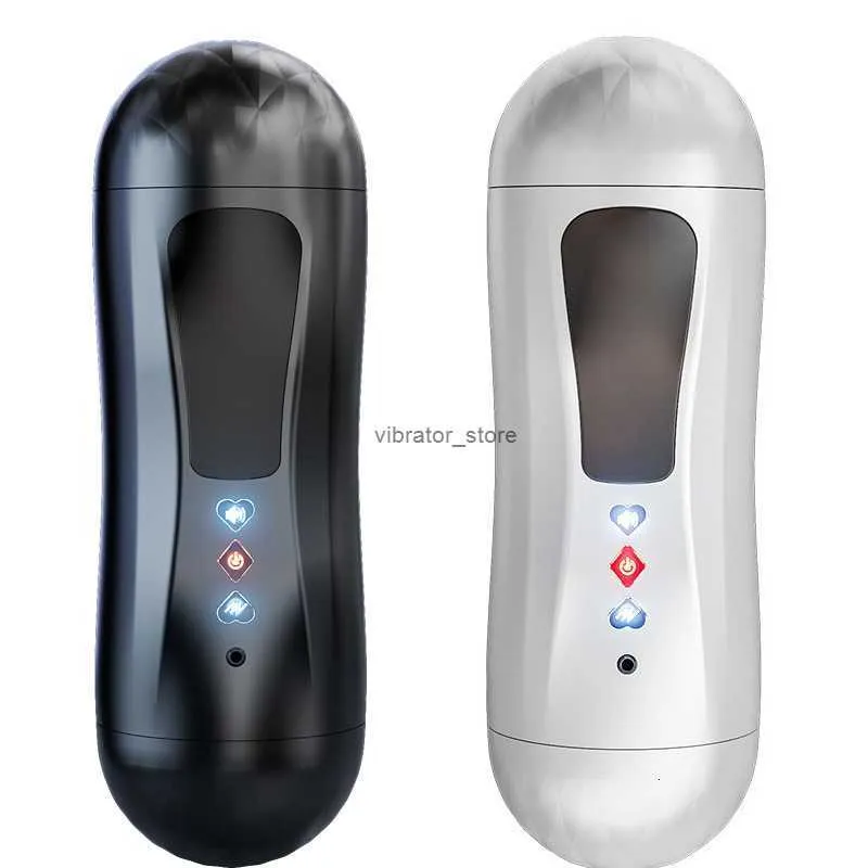 Masturbateur électrique à vibration à fréquence variable pour homme, tasse d'avion entièrement automatique, produits sexuels pour adultes