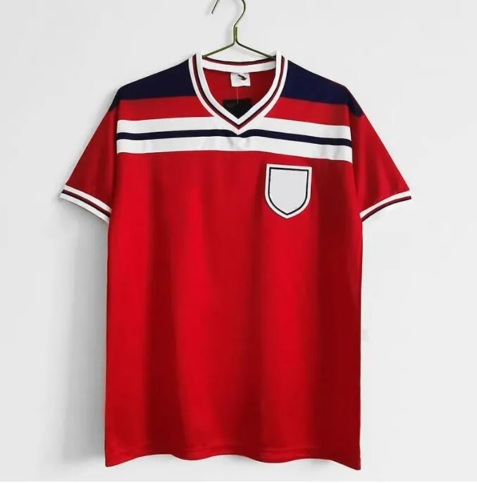 Angleterre Retro Football Shirt Vintage Soccer Jersey Classic Men's Top Home White Away Red 1990 2002 82 84 87 90 94 95 96 98 99 01 Shearer Lineker Gerrard Lampard Sch 260