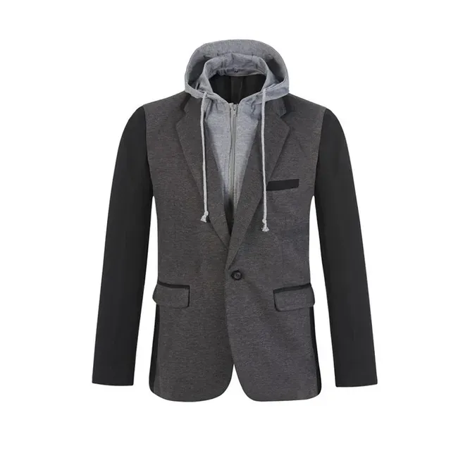 メンズウェア T042420006 COMBINATION HOODED JACKET M 4GHL002226Z-G9M0-ALT2