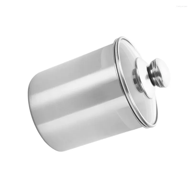 Storage Bottles 1000 Ml Stainless Steel Tea Canister Candy Dispenser Food Bottle Sugar Bowl