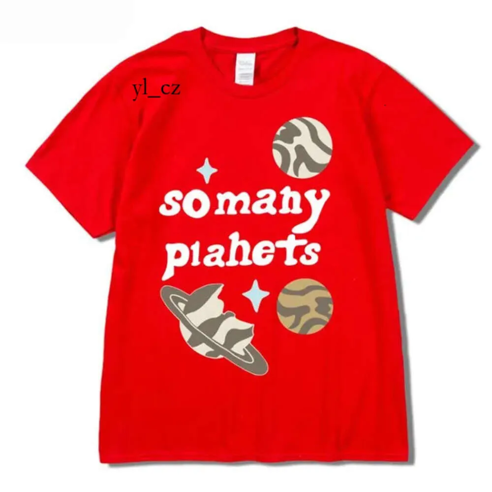 Broken Planet Shirts Men's T Shirts Break Planet Market So Many Planets T-shirt Streetwear Harajuku Plus Size Summer Short Sleeve Loose Cotton Tops 3441