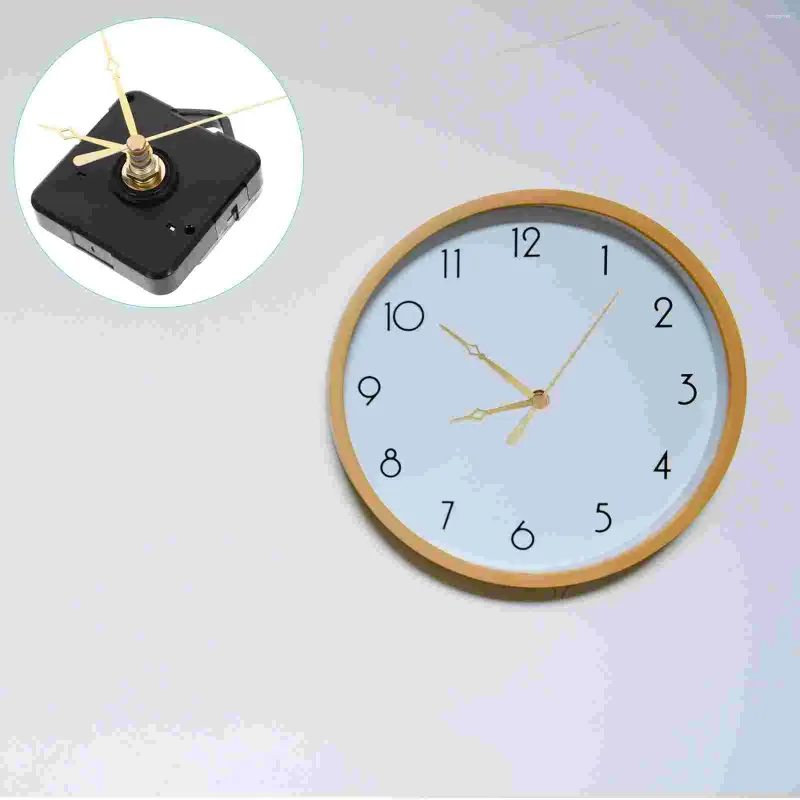 Relógios acessórios relógio de mesa silencioso movimento 12-15cm pequeno artesanato pendurado relógio (8-024 segundos de ouro)