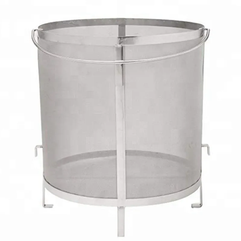 Processori Hot Yostainless Steel Beer Wine House Filtro per birra fatta in casa Cestello Filtro Bicchieri Strumenti per bar Sacchetto filtro per gelatina Marmellate Homebrew S