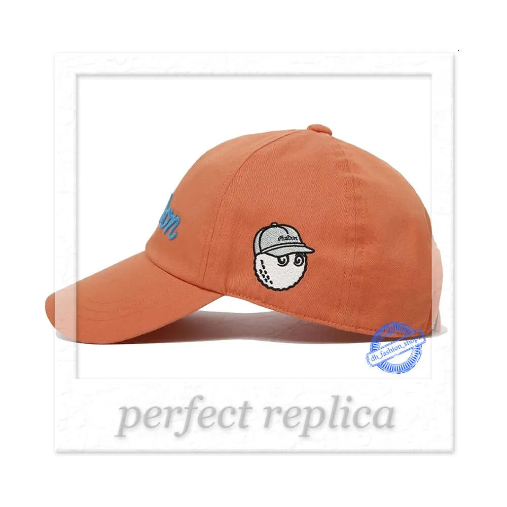 Malbon Golf Cap Summer Thin UV Protection Sun Hat Unisex Malbon Golf Hat Unisex Breathable Sun Hat Wind Strap White  main image 2