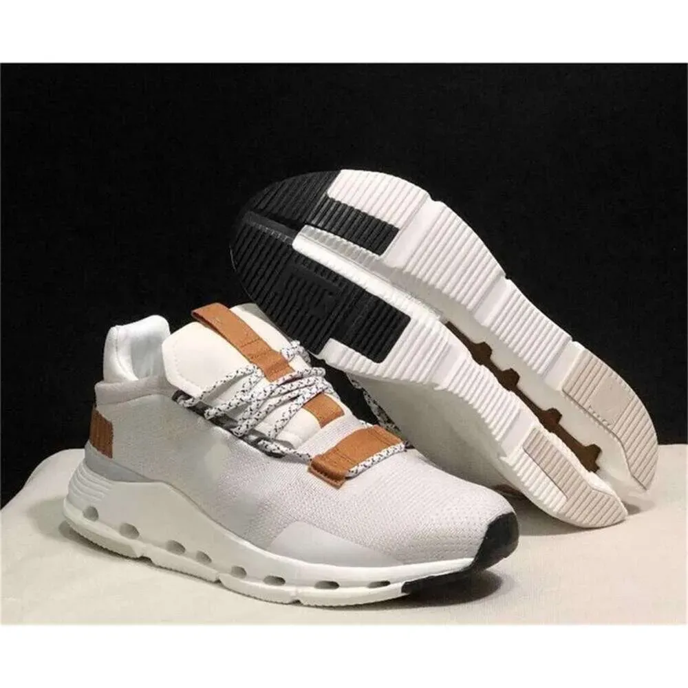 Projektant Nova Pearl Womans White Nova Form Federer Tennis Buty do biegania 2023 Man Shock Seakers Men Men Designer Buty Buty Kobieta Run Dhgate Iron Leaf Pearlof White Sho