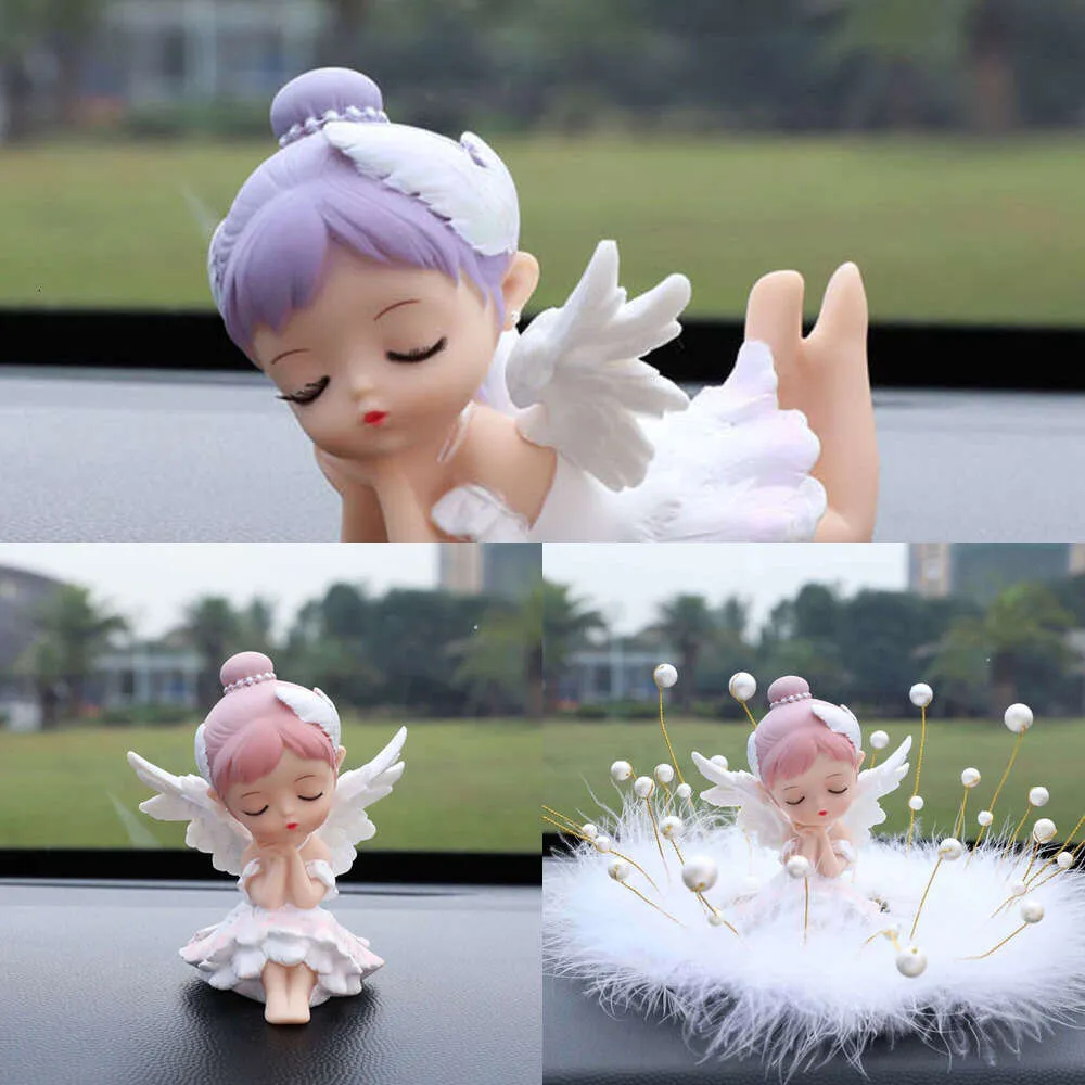 Upgrade Car Air Freshener Fashion Lovely Princess Car Center Console Ornaments Car Parts Interior Decoration Female Ornaments Beauty Goddess Holiday Gifts