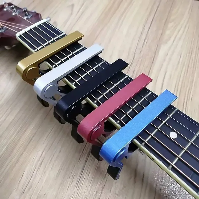 2024 Gitaar Capo voor 6 string akoestische klassieke gitaar elektrische gitaar tuning klem muziekinstrument ukelele bass accessoires gitaar capo